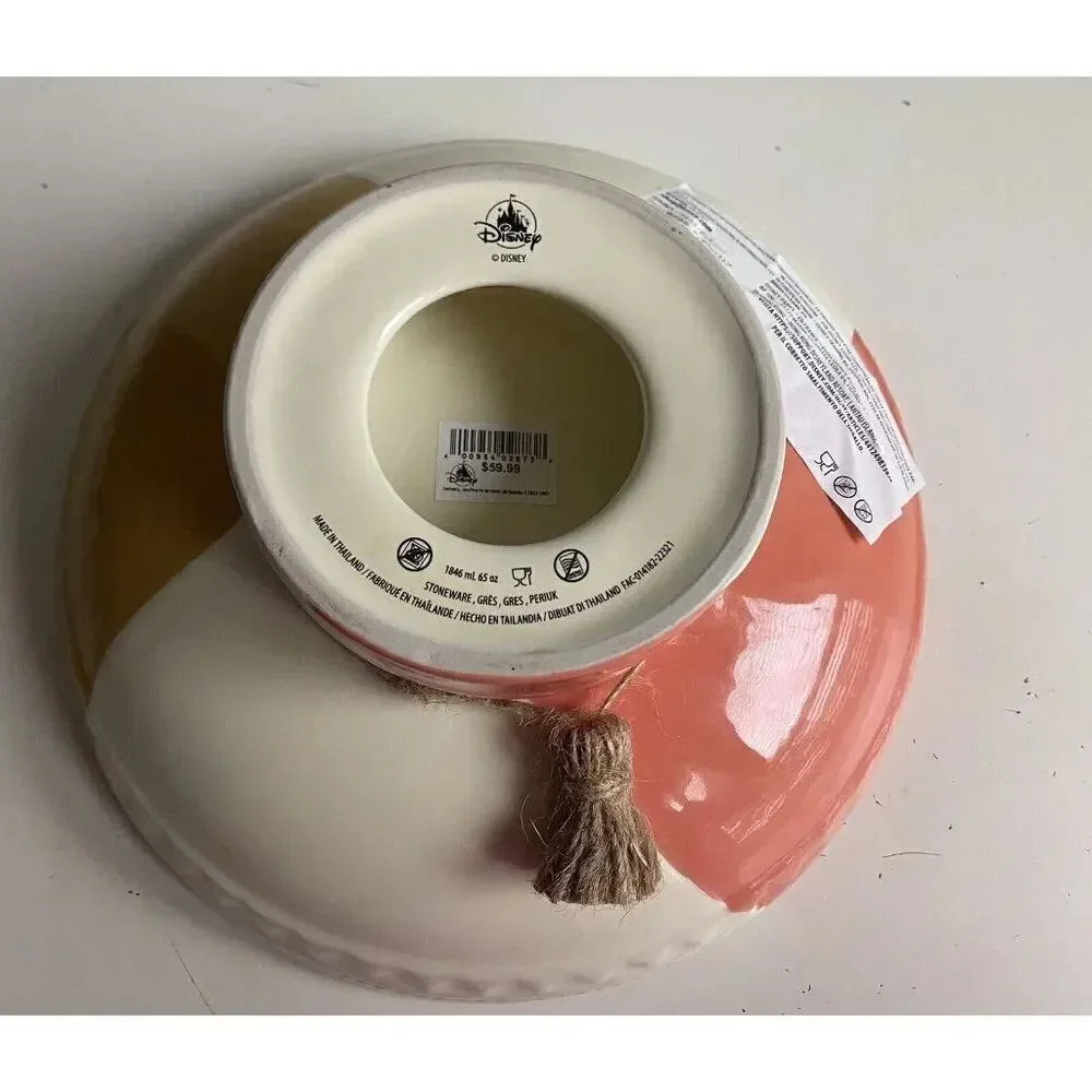 Disney‎ Parks Moana Kakamora Ceramic Serving Bowl With Stand NEW